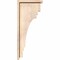 Ekena Millwork Pescadero Smooth Corbel w/Backplate, Douglas Fir, 5 1/2"W x 12"D x 28"H COR06X12X28PEC01SDF - alternate 3
